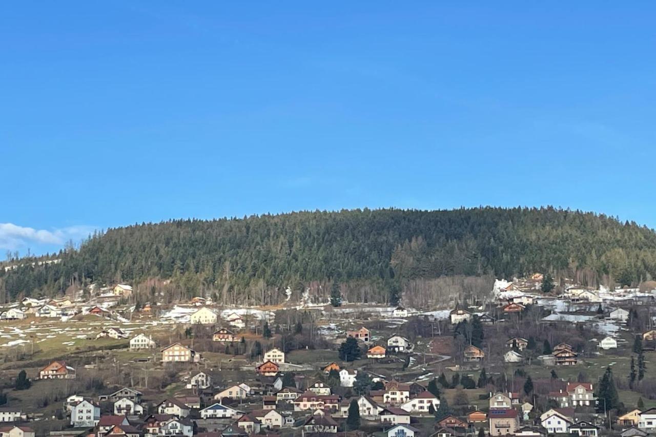 Bright Nest With Mountain View In Gérardmer Eksteriør bilde